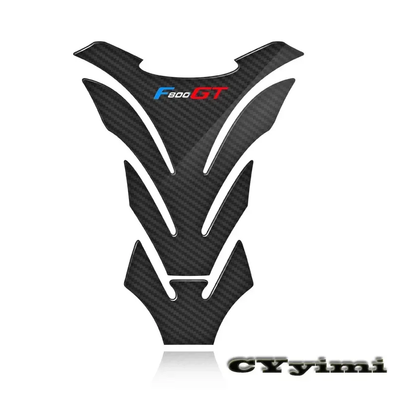 For F800GT F800 GT 3D Carbon Fiber Motorcycle Fuel Tank Pad Cover Protective Decals Stickers