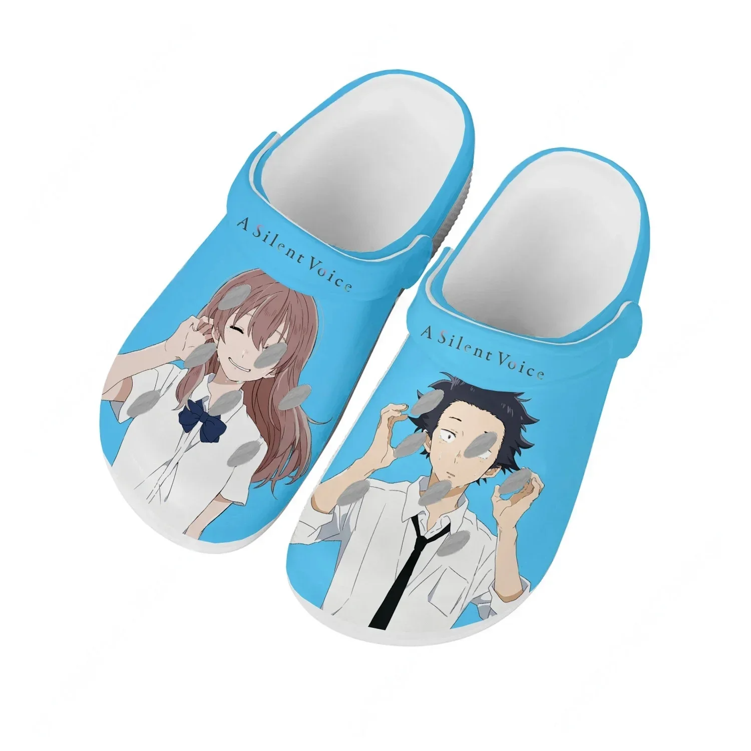 A Silent Voice Water Shoes Mens Womens Comfortable Fashion Home Garden Clogs Customizd Sandals Beach Breathable Hole Slippers