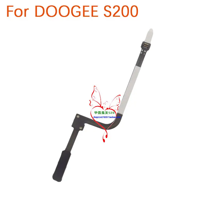 New Original DOOGEE S200 Fingerprint Button Sensor Cable flex FPC Repair Accessories For DOOGEE S200 Cell Phone