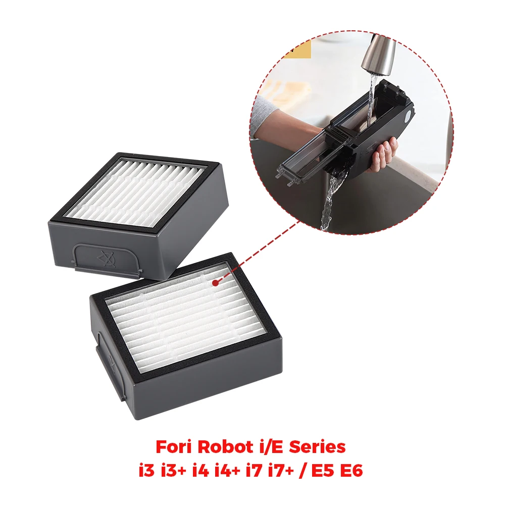 For IRobot Roomba E I Series E5 E6 E7 I3 I3+ I4 I5 I6 I6+ I7 I7+ I8 I8+ Robot Vacuum Cleaner Dust Filtration Hepa Filter Parts