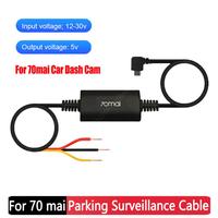 For 70mai Parking Brake Cable 12V-30V Car Dash Cam Cable USB Hard Wire Kit for 70mai Dash Dam 4K A800S Pro Plus+ A500S Lite2 D10