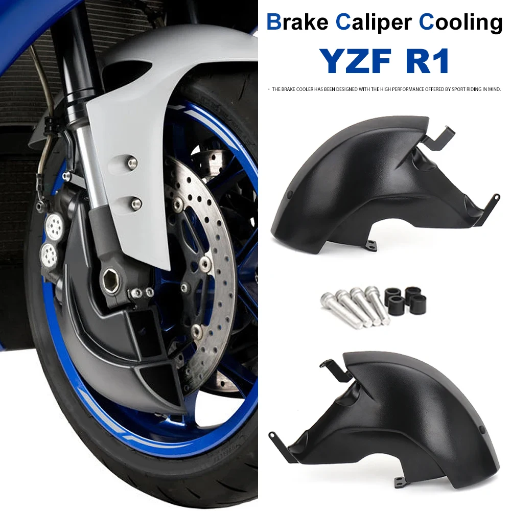 New For YAMAHA YZF-R1 YZF R1 Yzf r1 2020 2021 2022 2023 2024 Motorcycle Accessories Brake System Air Cooling Ducts Black Kit