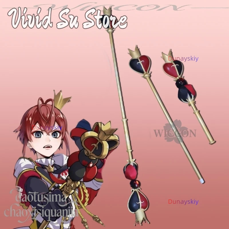 

Магическая палочка Heartslabyul Riddle Rosehearts, 150 см, 3D, из полимолочной кислоты, реквизит, аксессуары для косплея, аниме, игры