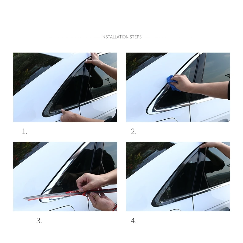 

Car Window Trim For Audi A3 Hatchback 2013-2020 Door Decorative Strip Sticker Cover Side Windshield Molding Exterior Protection