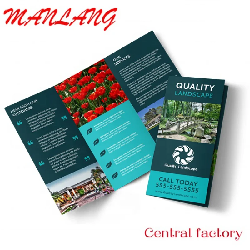 

Custom custom flyers printing service booklet, manual, pamphlet ,brochure printing service