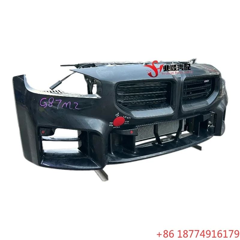 

Best Selling Body Kit for M2 G87 Headlight Front Bumper with Grille Radiator Car Bumper