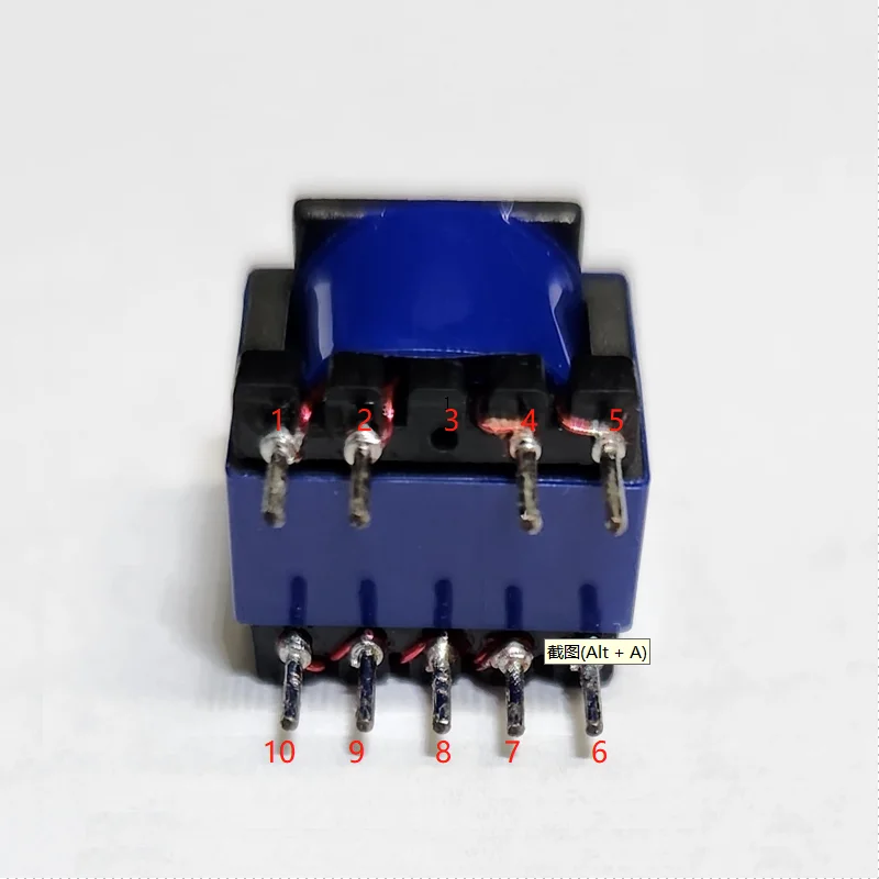 EE13 5+5 Vertical HF SMPS Ferrite Core Custom Transformer