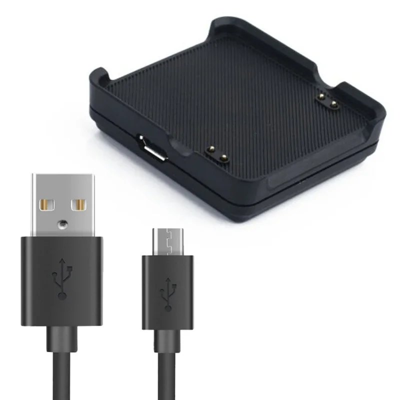 Carregador Garmin Vivoactive, adequado para relógio inteligente GPS Garmin Vivoactive para substituir a base do suporte de carregamento