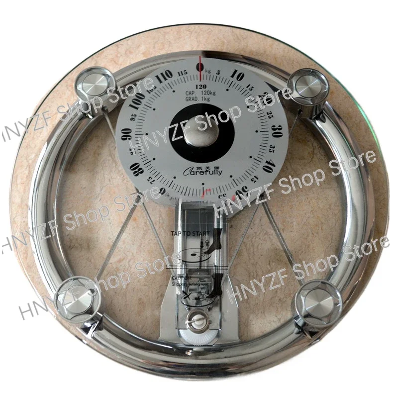 Precision household circular mechanical scale/weight scale, hotel/gym, pointer type human intelligent scale