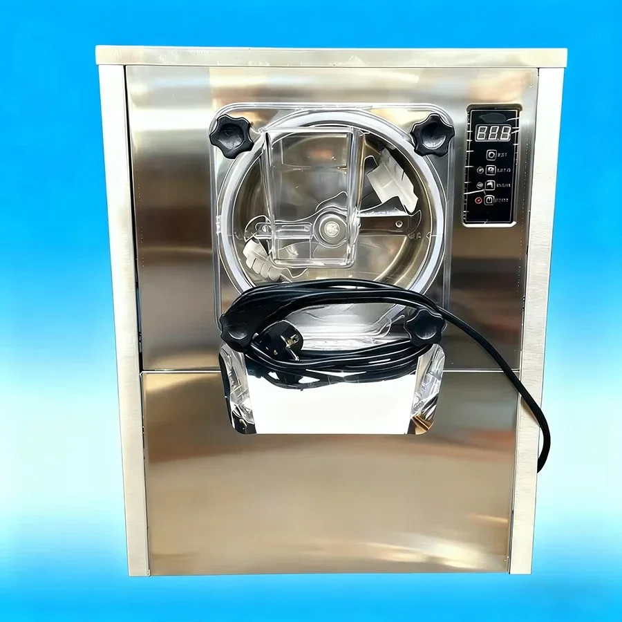 Commercial Automatic Batch Ice Cream/Soft Serve Ice Cream Maker with Hard Frozen Yogurt 3 Flavors Pre-Cooled Touch Screen