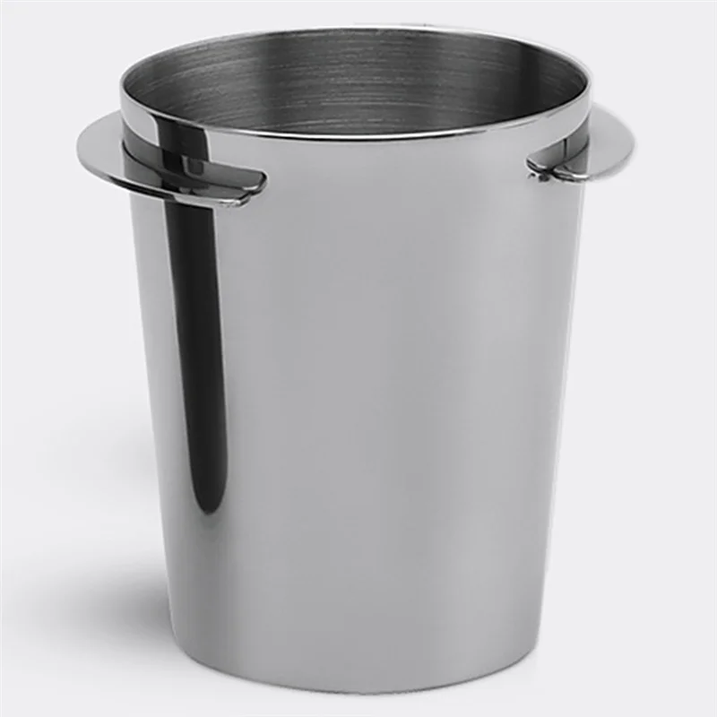 A58E-51Mm كوب جرعات القهوة كوب استنشاق لآلة الإسبريسو مقاومة للاهتراء من الفولاذ المقاوم للصدأ كوب جرعات القهوة فضي