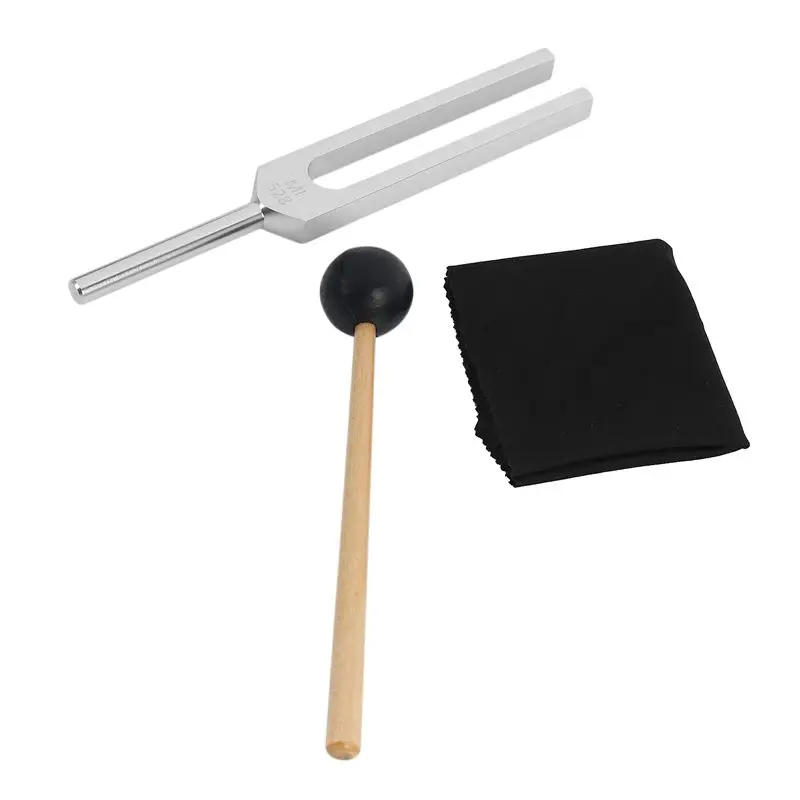 A99I-32X Tuning Fork 528C 528HZ Tuner With Mallet Set For DNA Repair Healing Nervous System Testing Tuning Fork Health Care