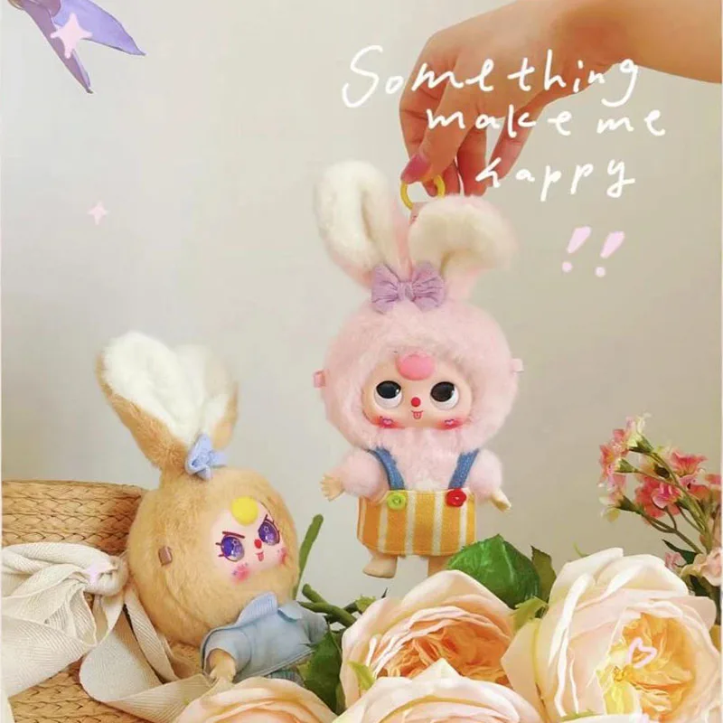 Spot Baby 3-Year-Old 12 Zodiac Plush Series Macaron Small Rabbit Blind Box Decoration Trendy Toy Doll Ornament Cute Doll Gift