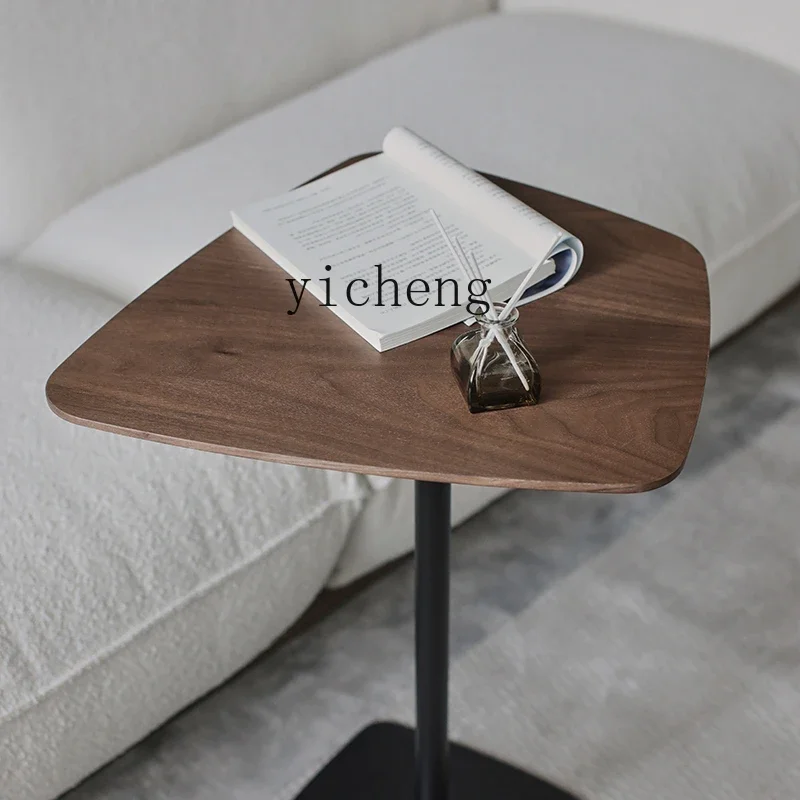 

TQH Living Room Irregular Metal Iron Art Light Luxury Coffee Table Bedside Corner Table Side Table