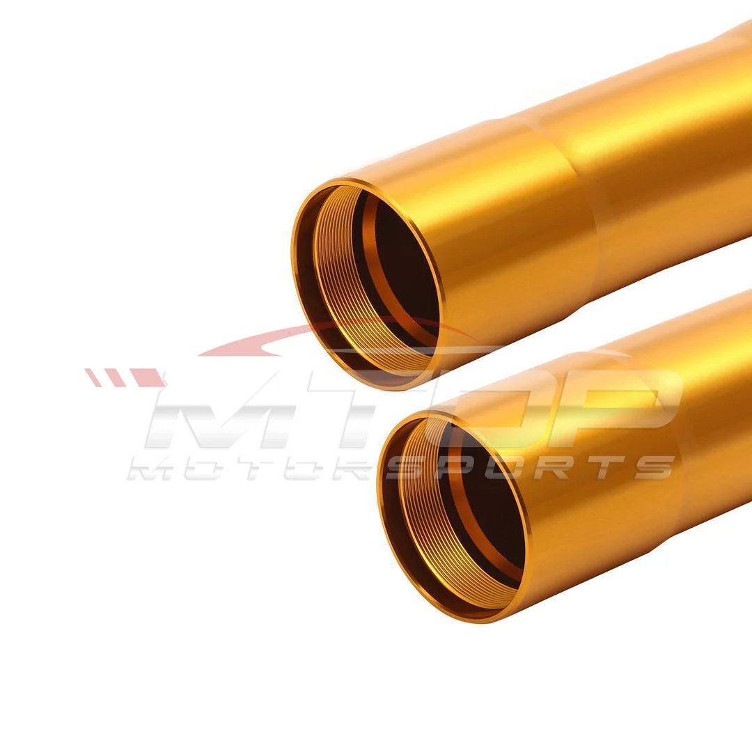 WHB دراجة نارية شوكة اكسسوارات الذهب/أسود الجبهة شوكة الأنابيب الخارجية أنابيب 473 مللي متر لكاواساكي Z800 2013-2016 Z900 2017-2022 #3