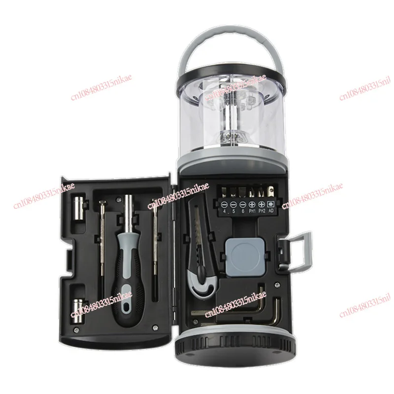 

Outdoor Home Camping Light Tool Set Lantern Horse Light Hardware Tool Set
