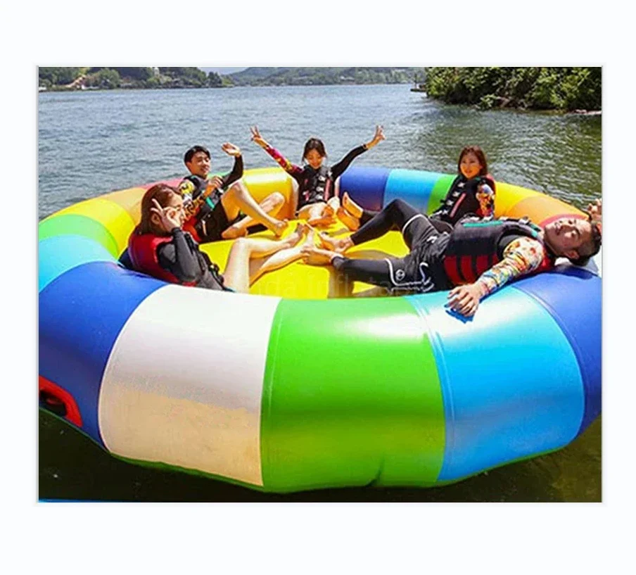 

Inflatable Disco Boat For Amazing Water Game Party