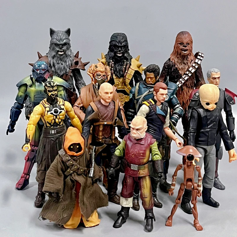 Hasbro Star Wars Stormtrooper Imperial Boba Fett Luke Skywalker 6 pulgadas productos genuinos a granel tienen defectos modelo muñeca figura de acción