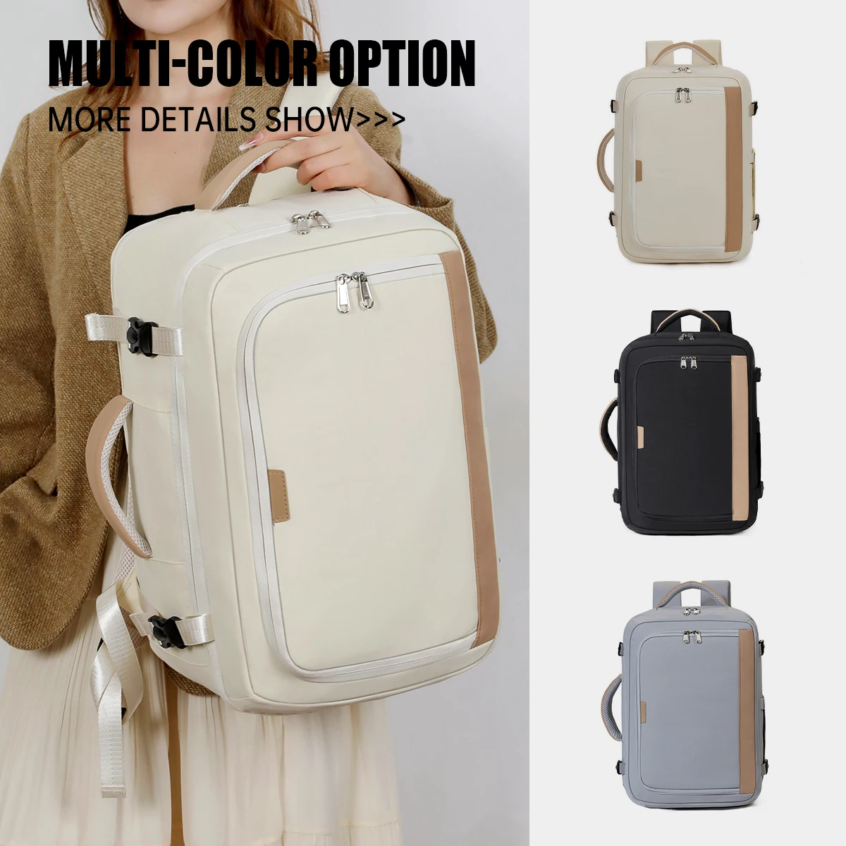 

Рюкзак для мужчин, простой деловой городской рюкзак, вместительная сумка для ноутбука, дорожная сумка для ручной клади, универсальная школьная сумка для студенток, для групповых мероприятий