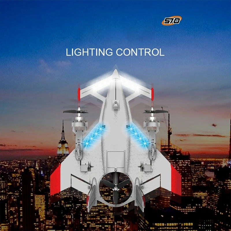 Nouveau modèle d'avion en mousse télécommandé électrique à aile fixe verticale sans brosse