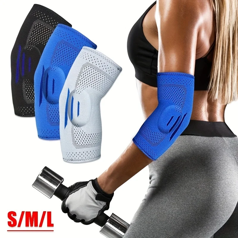 Codera Elástica Deportiva, Soporte para Brazo, Protección Deportiva, Cotoveleira Transpirable, Manga de Compresión para Brazo, Coderas