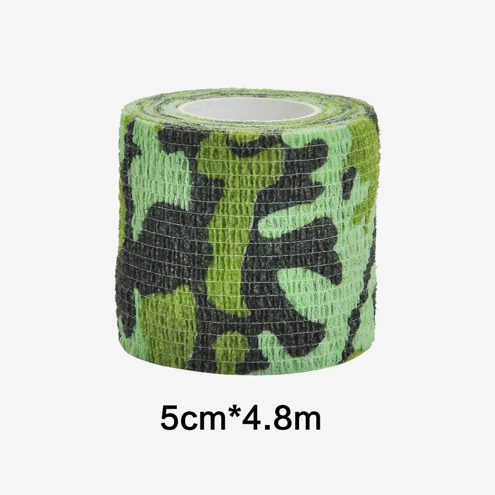 1/6/10 pcs land Elastic Outdoor Hunting Camouflage Stealth Tape Waterproof Wrap Durable Self Adhesive Elastic Bandage