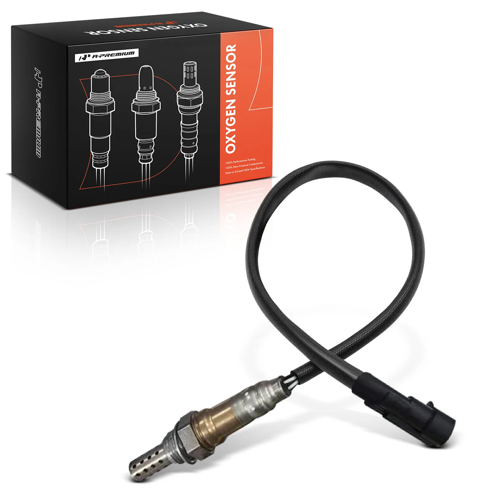 A-Premium Engine Compartment Left O2 Oxygen Sensor for Aprilia Dorsoduro 900 2017 2018 2019