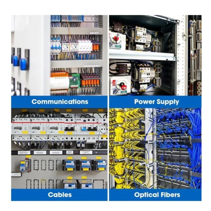 Super Sale 6 Sets Terminals Block Strips,8-Position 600V 15A Pluggable Terminal Block with Cover (Screw Connection)