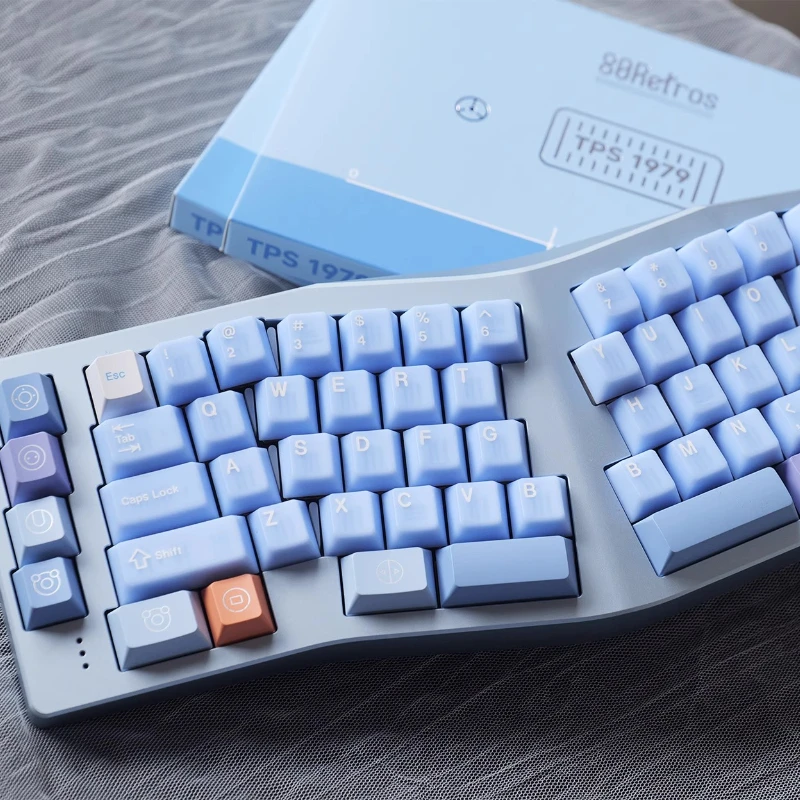 

80Retros TPS1979 набор тематических колпачков для клавиш PBT Cherry Profile на заказ оригинальные колпачки для клавиш ручной работы для механической клавиатуры аксессуары подарок