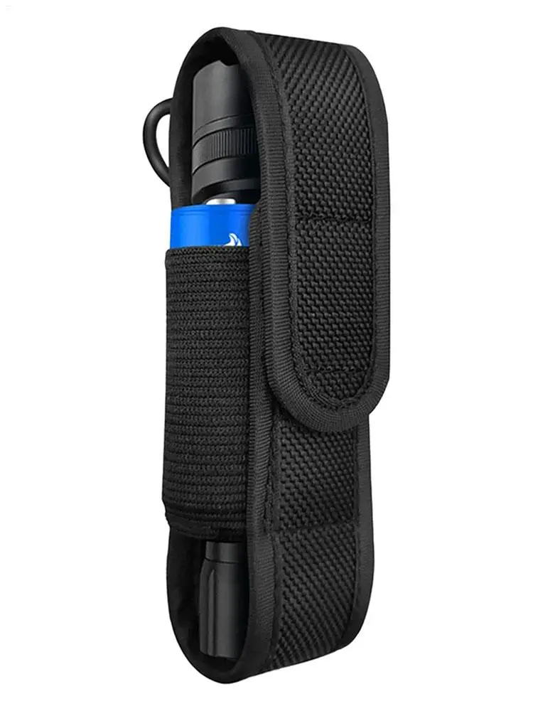 Taschenlampe Tragetasche Tragbare LED Taschenlampe Schutzhülle LED Taschenlampe Nylon Schutzhülle für Jagd Camping Outdoor Wandern