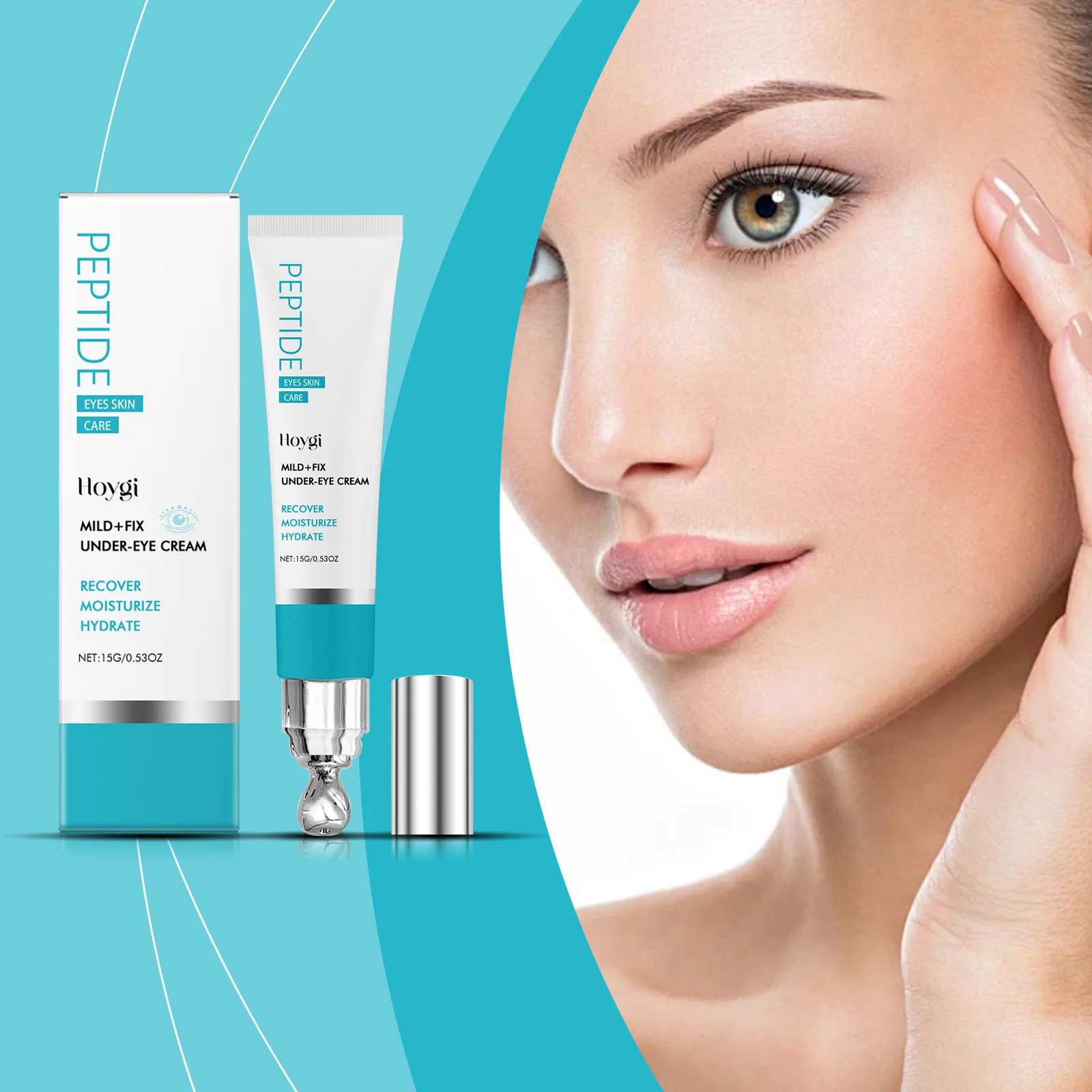 

Peptide Eye Cream Reduce Puffiness Eye Bags Removal Brightening Eye Area Reduce Dark Circles Repair Firming Moisturizing Serum