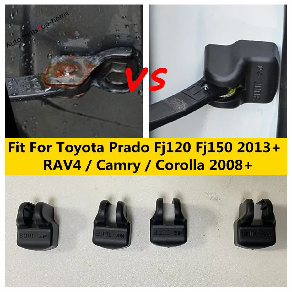 

Door Arm Check Stop Rust Protection Cover Trim Fit For Toyota RAV4 / Camry / Corolla 2008 - 2023 / Prado Fj120 Fj150 2013 - 2020