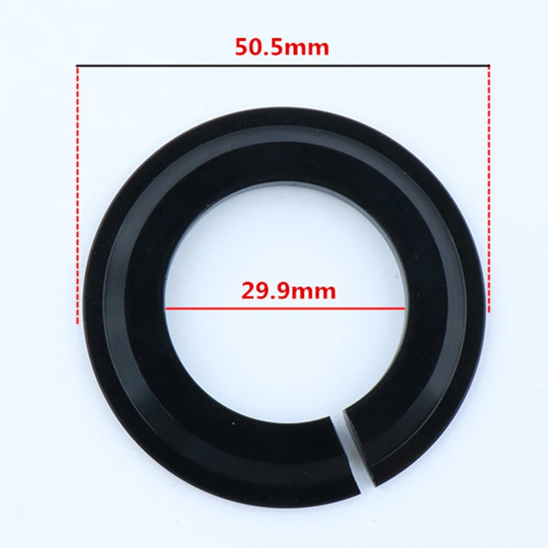 Tub Headset Base Ring Repair Replacement Spacer Tool Adapter Bicycle Bike Black Cycling Front Fork Race Convenient