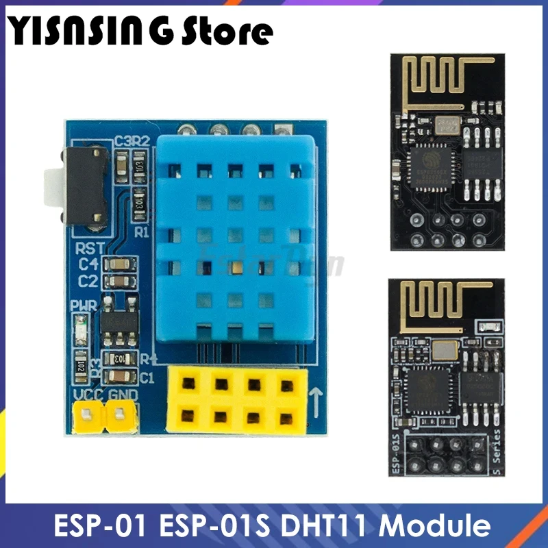 ESP8266 ESP-01 ESP-01S DHT11 Модуль датчика температуры и влажности sp8266 Wi-Fi NodeMCU Умный дом IOT DIY Kit