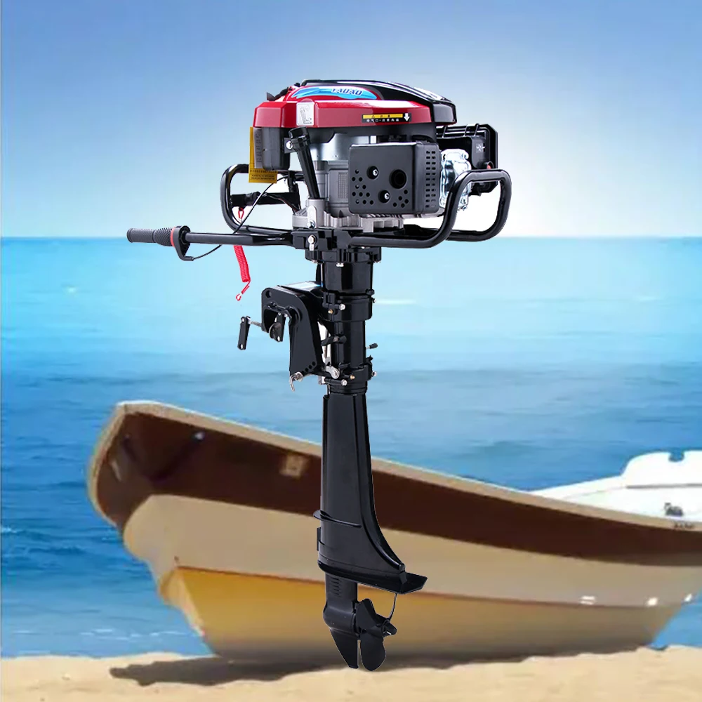 High Quality Hot Sale Competitive Price 4 Stroke 7HP Outboard Motor Boat Engine Boat Motor Air Cooling System Hand-Start