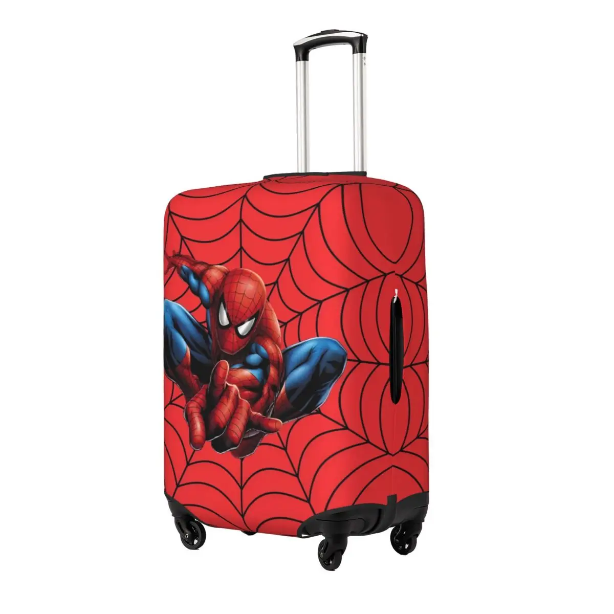 Spider Man Spider-Man Travel Luggage Cover Fashion Suitcase Protector Washable Baggage Covers Fits 18-32 Inch Luggage