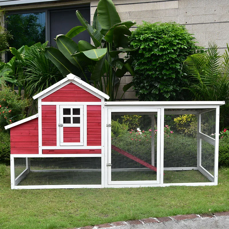

Outdoor Modern Chicken Coops Wholesale Farmhouse Wooden Chicken Coops Large Chicken Cage Pet House