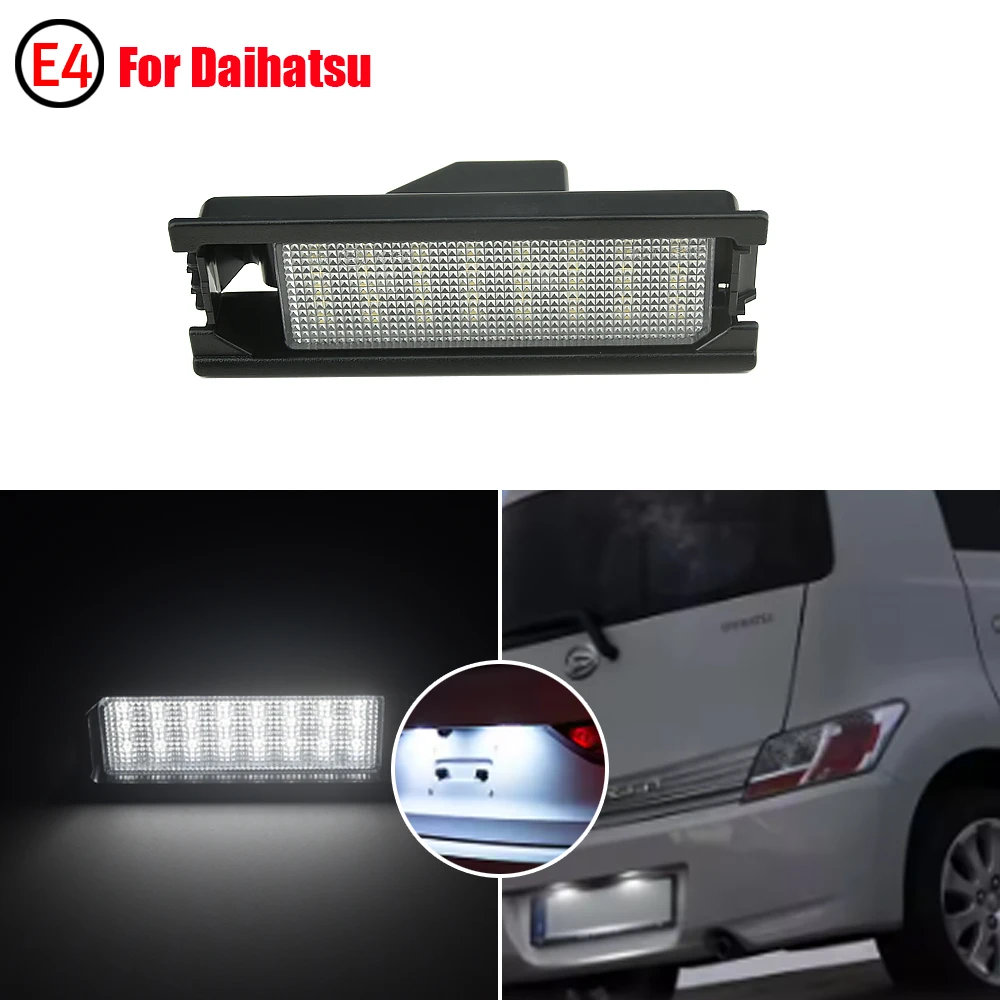 

Fit For Daihatsu Terios L455,L465 Fit For Daihatsu Move LA100, LA110 High Brightness White LED Number License Plate Ligh