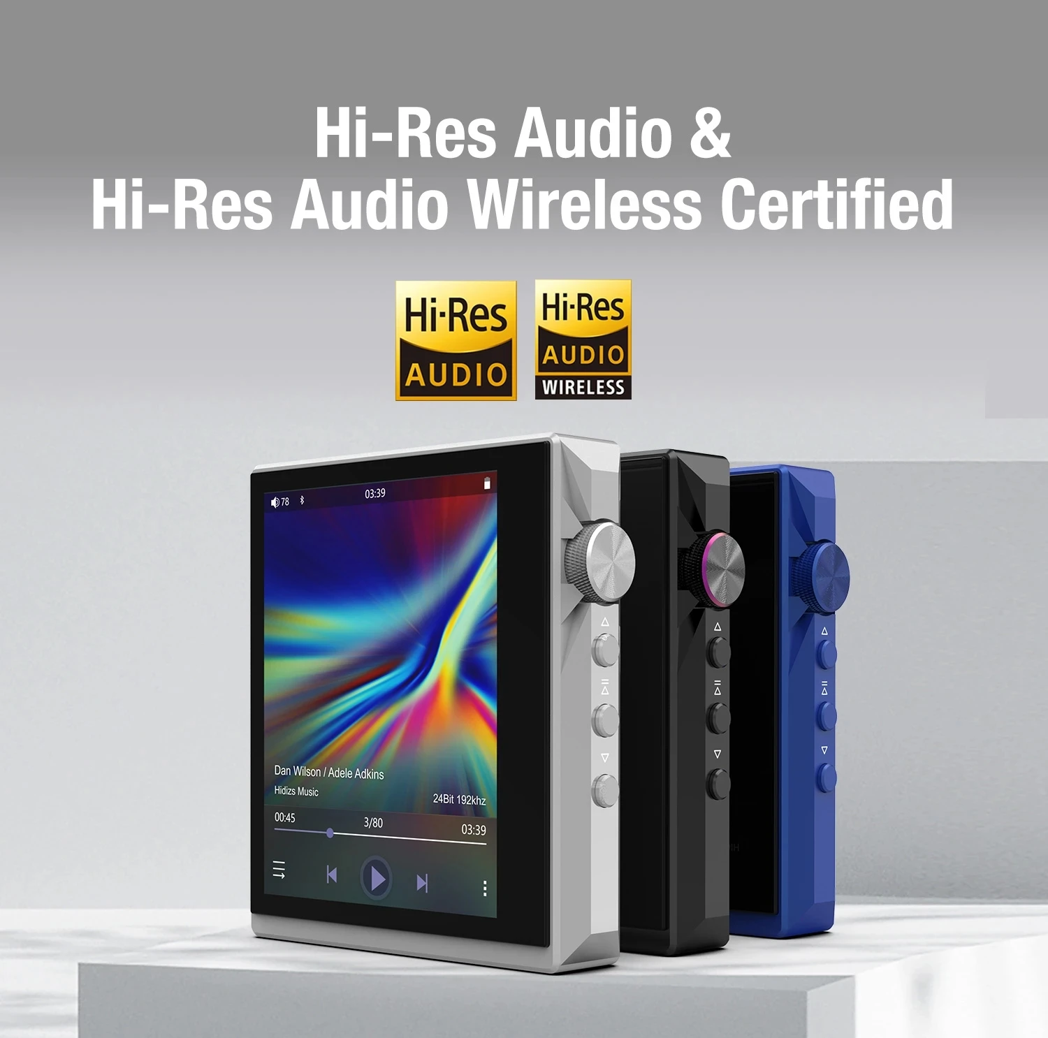 Mais recente versão hidizs ap80 PRO-X digital bluetooth áudio es9219c dap portátil equilibrado lossless mqa leitor de música