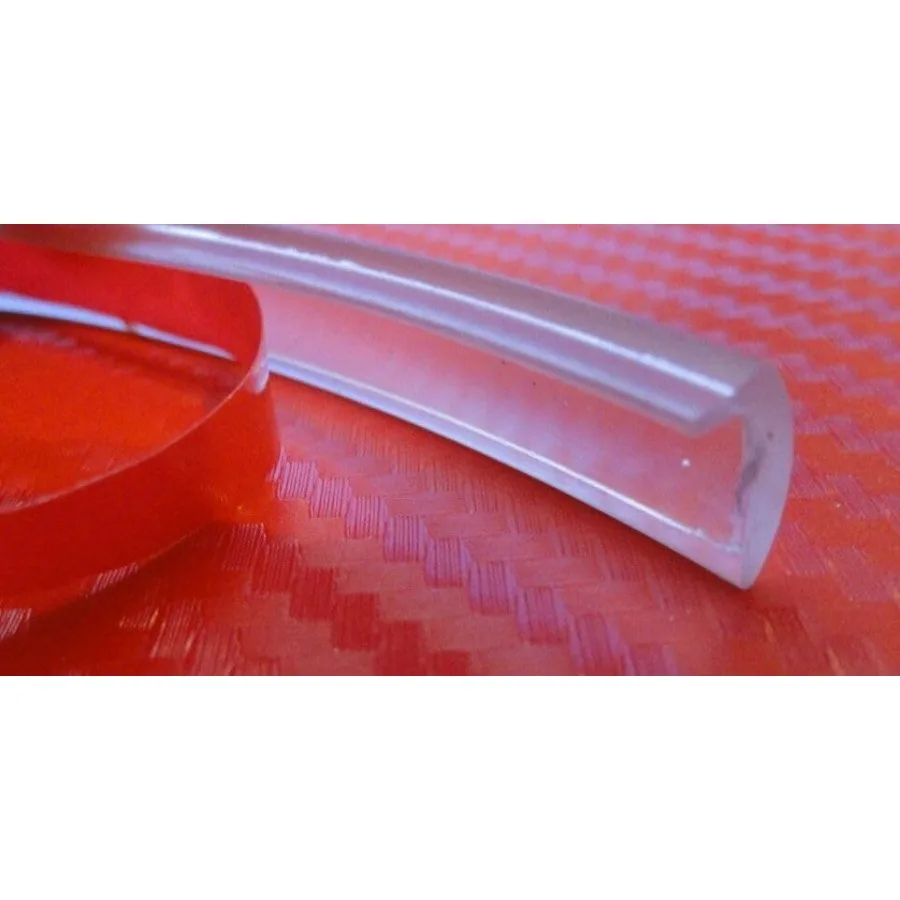 

L-Shaped Door Edge Guard Molding 5/16 Colored Trim-Gard 50 Feet Clear for Door Protection