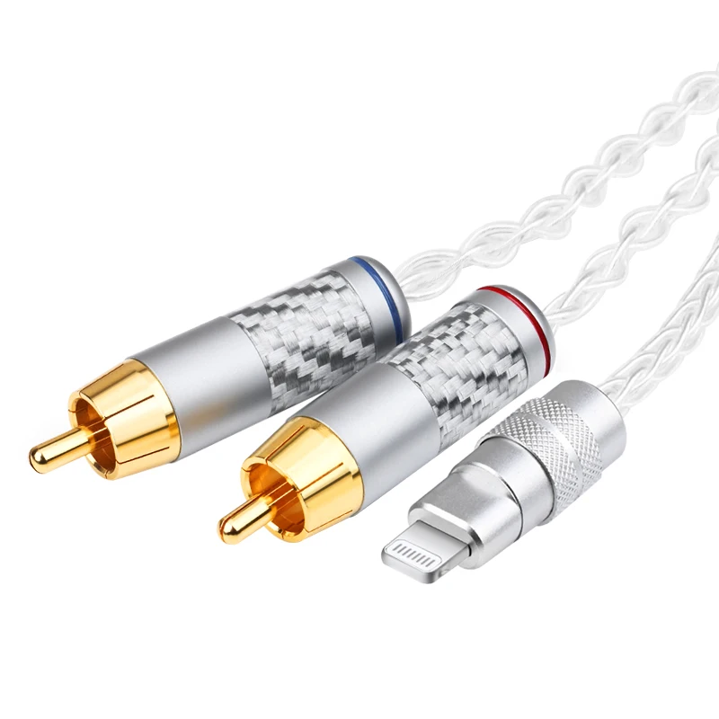 ATAUDIO HIFI Blitz zu RCA Kabel Audio Aux Adapter für iPhone blitz to2rca Y kabel 3