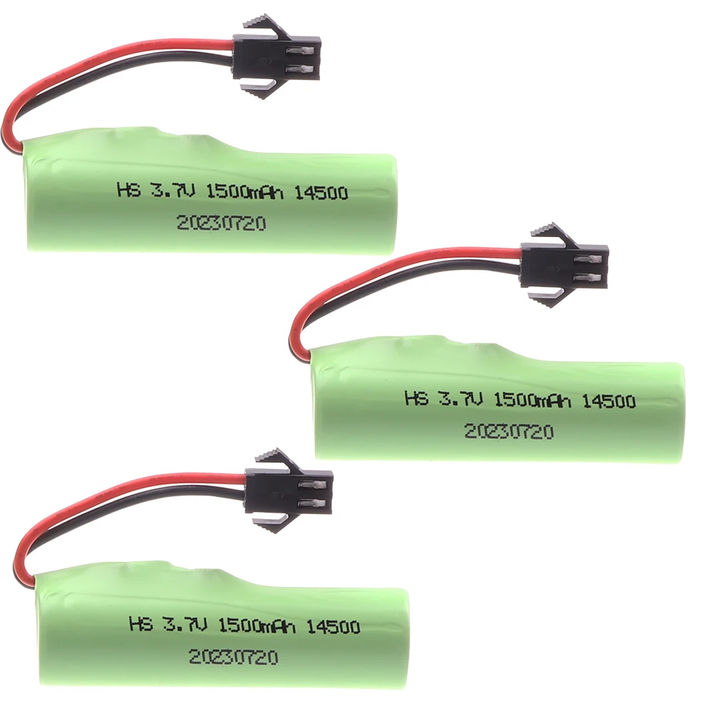 Original 3.7V 1500mAh 14500 Lipo Battery For Voor DE35 DE38 C2 D828 R/C Stunt Dump Car/4WD Twist- Desert Cars R/C Climbing cars