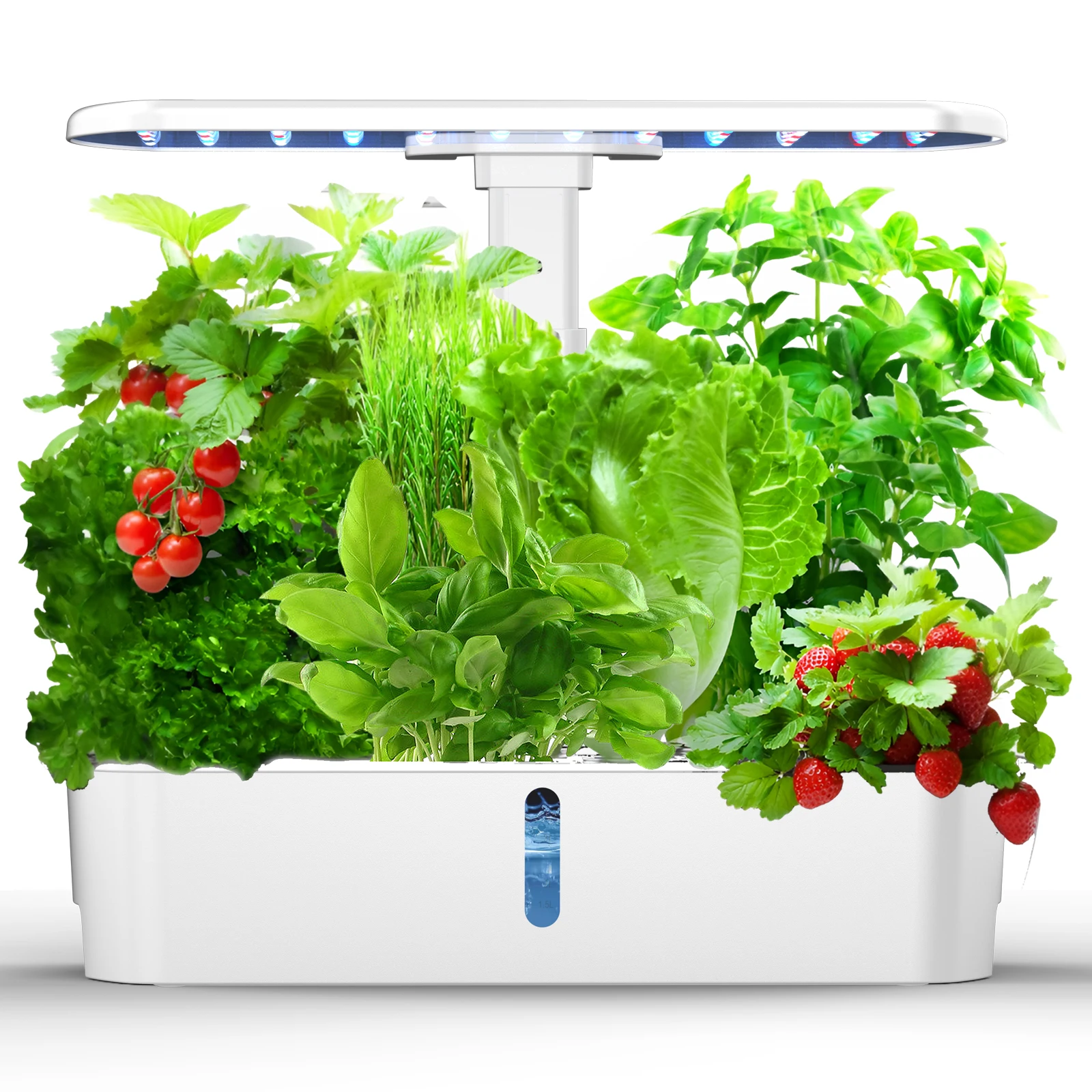 

Pods Smart Indoor Hydroponic Grow Kit LED Home Hydroponics System for Plant Growing