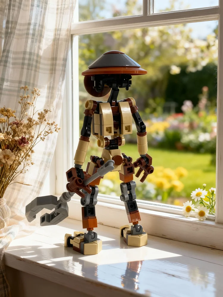 157-teiliges MOC Pit Droid DUM Serie Star Battle Modellbausatz Spielzeug Architektur Kreative Idee Bausteine Weihnachtsgeschenk Bildung