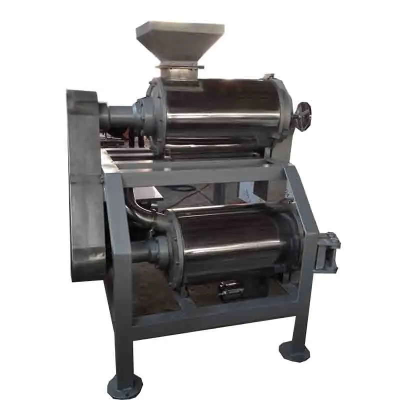 1t/h comercial de alta qualidade 304 aço inoxidável máquina espremedor de manga máquina extrator para venda