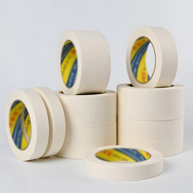 

Customized White Masking Tape Car Painting Art Students' Special Wrinkle Paper High Temperature Resistant Non-Penetrating