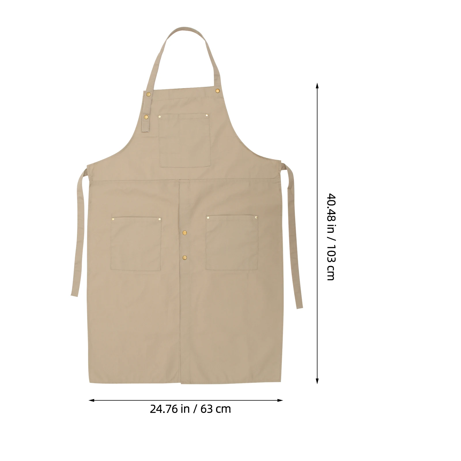 

Pottery Apron Ceramics Smock Painting Adult Canvas Chef Workshop Women Artist Mens Premium Materials Long Service Life Durable
