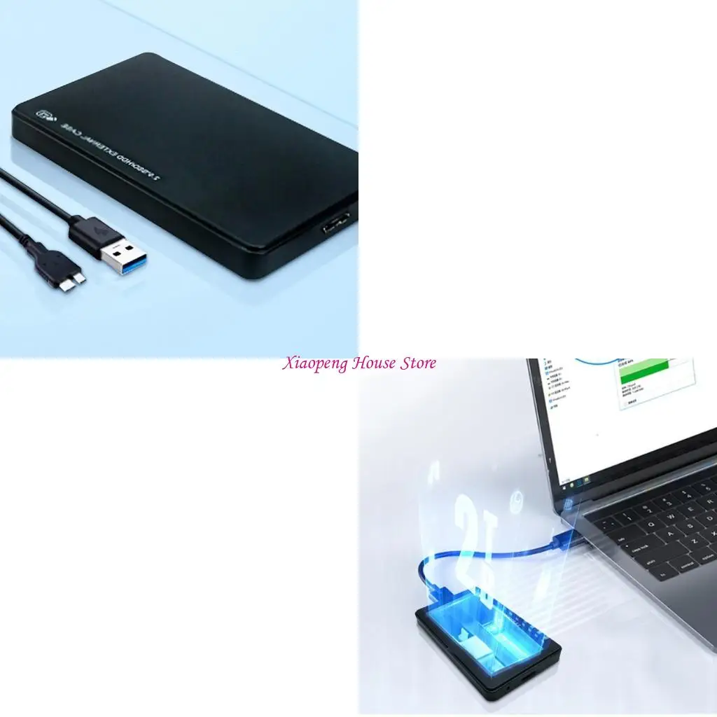 

2.5 Inch SSD Notebook Hard Drive for Case Box External USB HDD Cover 77JC