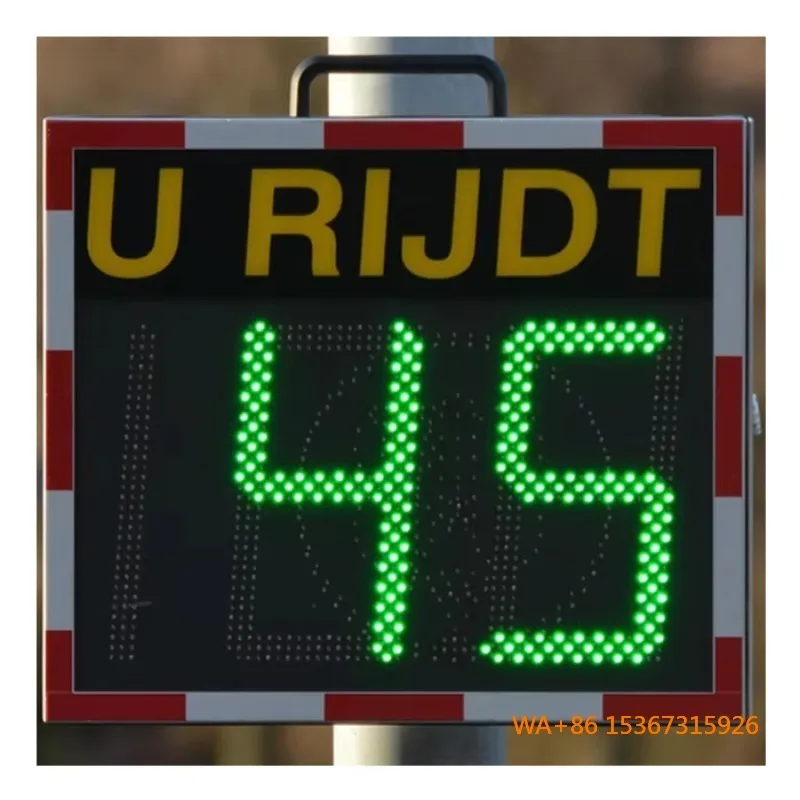 

Glare-LED Radar Variable Message Board LED Speed Limit Highway Traffic Sign
