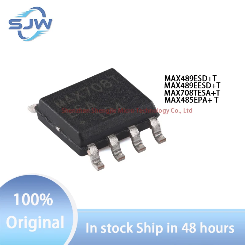 MAX489ESD MAX489EESD MAX708TESA MAX485EPA+T encapsulation SOP8 DIP8 RS-485/RS-422 transceiver Monitoring and reset chip